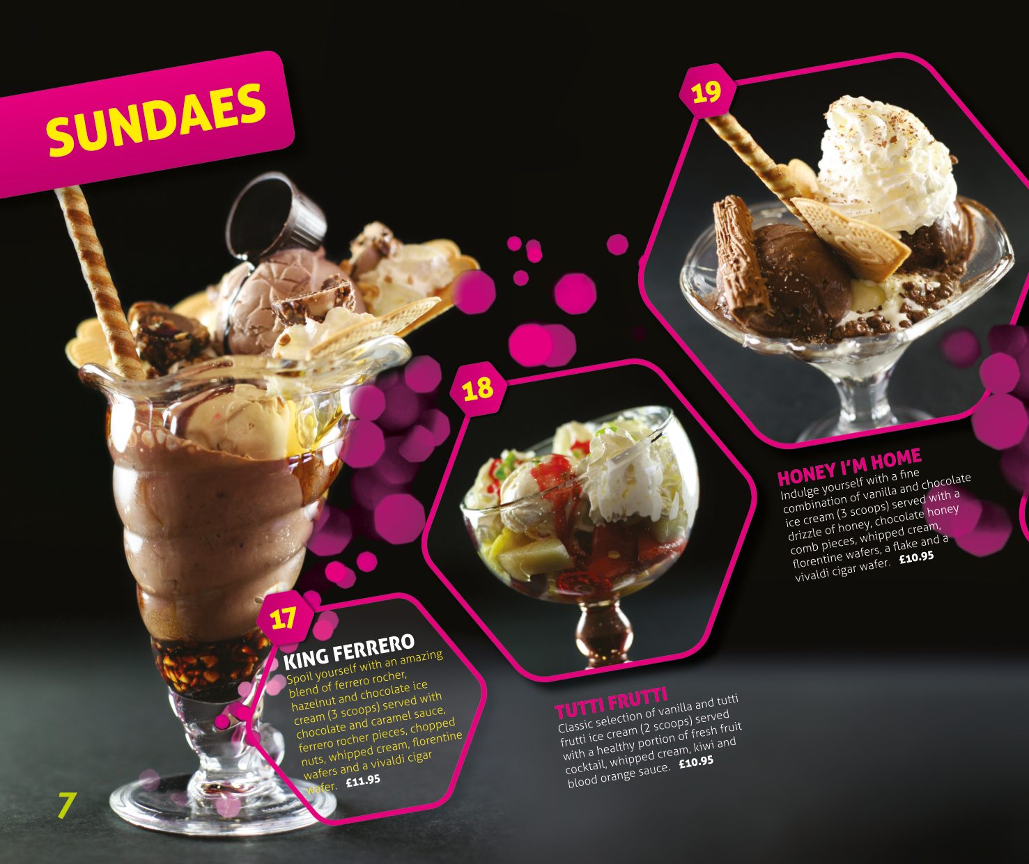 Afters menu — page 8