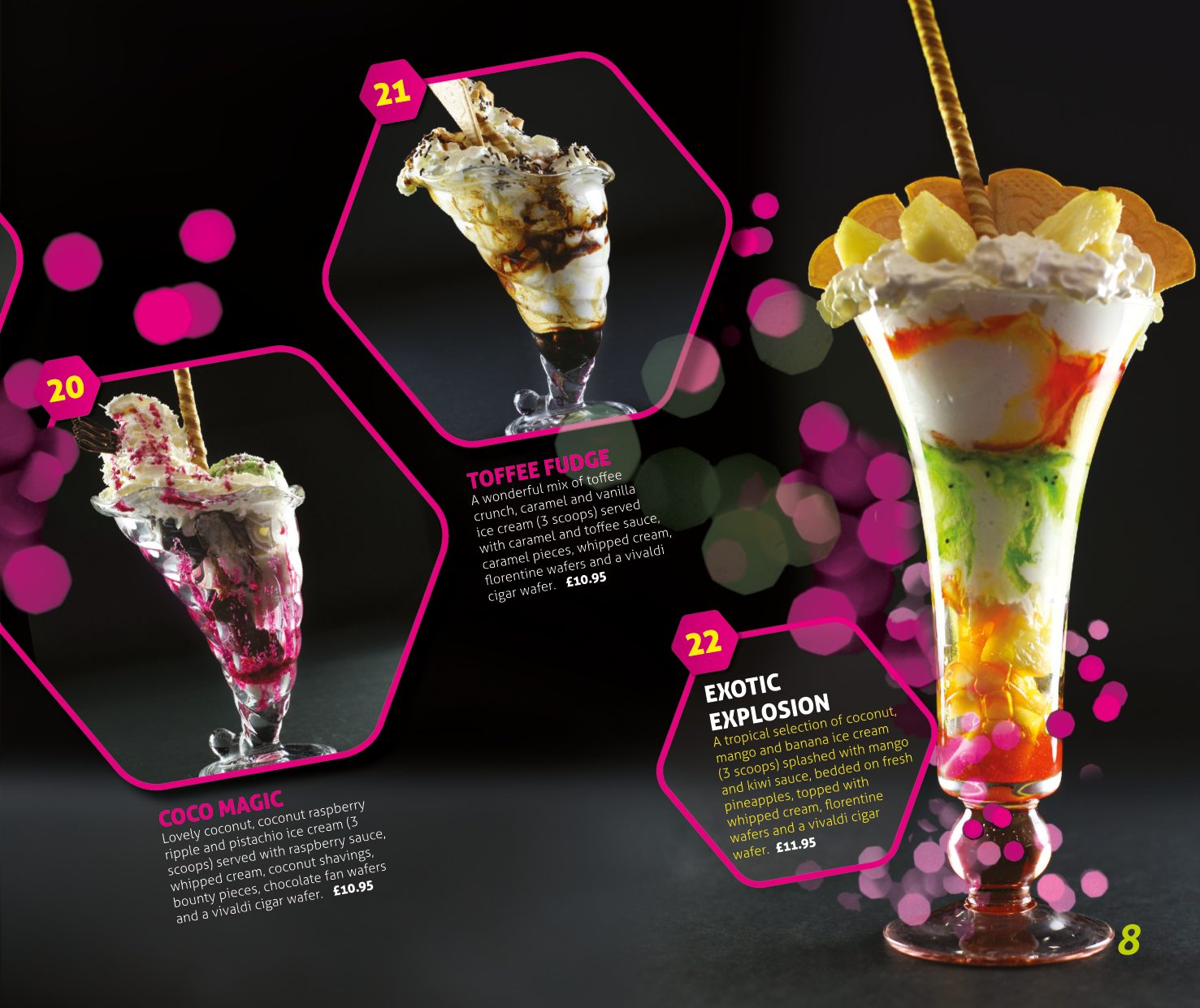 Afters menu — page 9