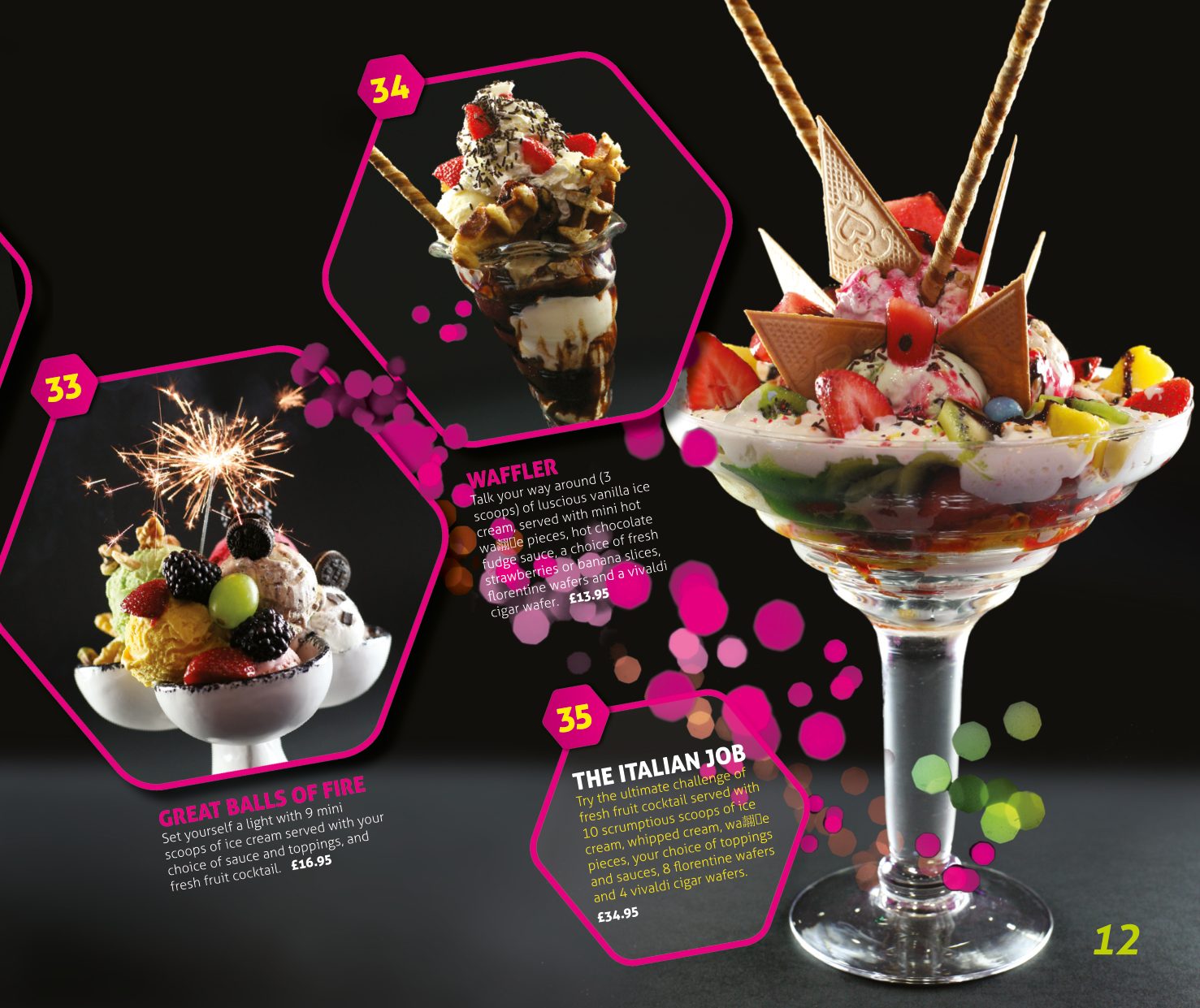 Afters menu — page 13