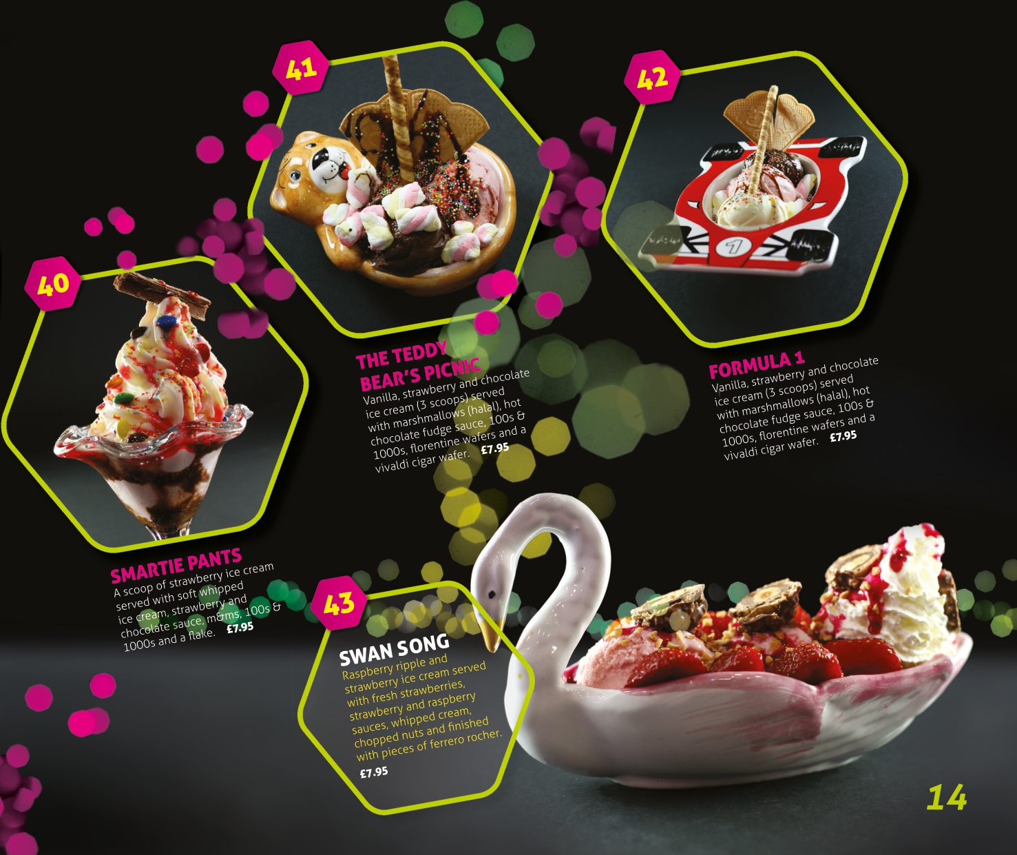 Afters menu — page 15