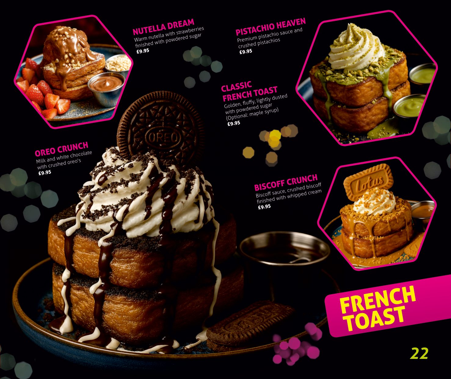 Afters menu — page 23