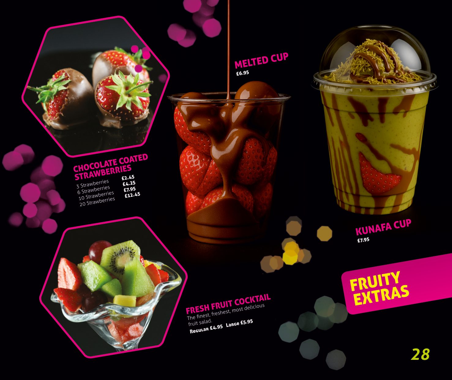 Afters menu — page 29